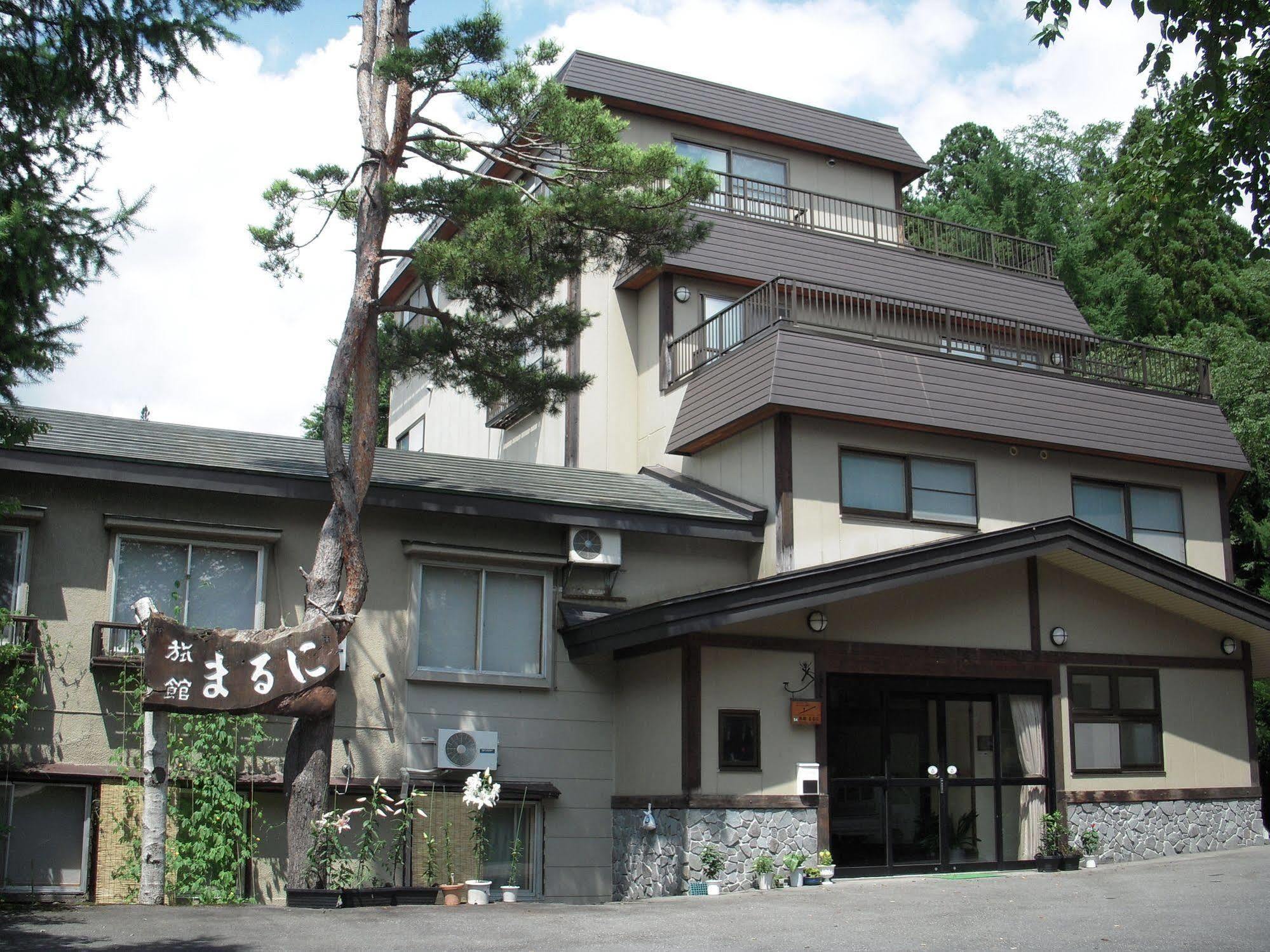 Maruni Ryokan Hakuba Bagian luar foto